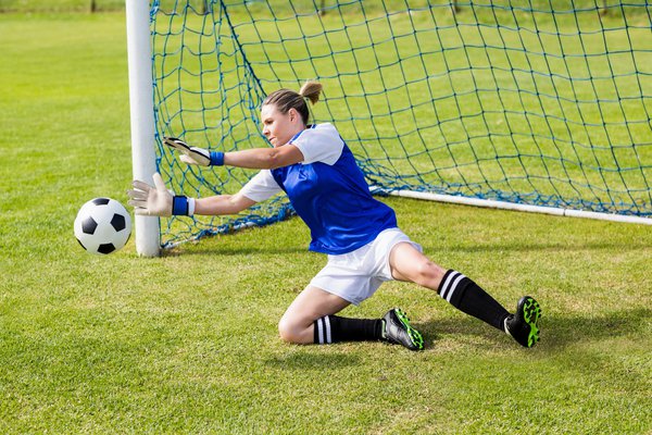 an image to describe the word 'goalkeeper'
                
                which generally used in a context of sports
                
                