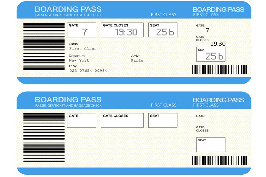 Pase de abordar Spanish to English Translation