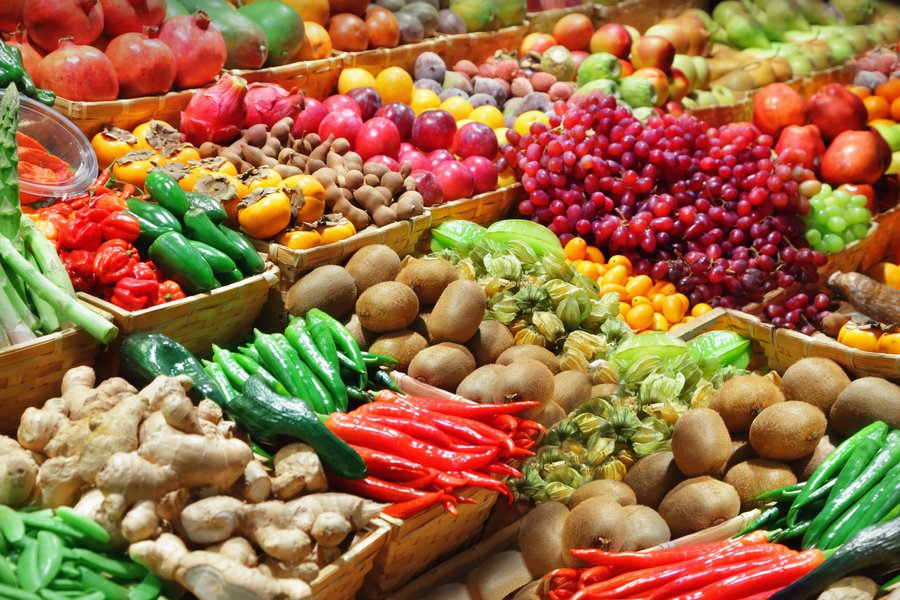 Fruits and vegetables in Spanish English to Spanish Translation