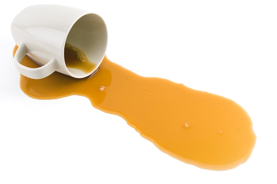 He/she has spilled in Spanish English to Spanish Translation